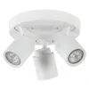 3-Lichts ronde plafondspot wit verstelbaar