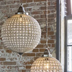 Light & Living hanglamp Cheyenne kristal