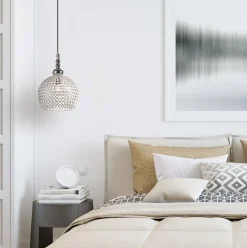 Light & Living hanglamp kristal Elmi