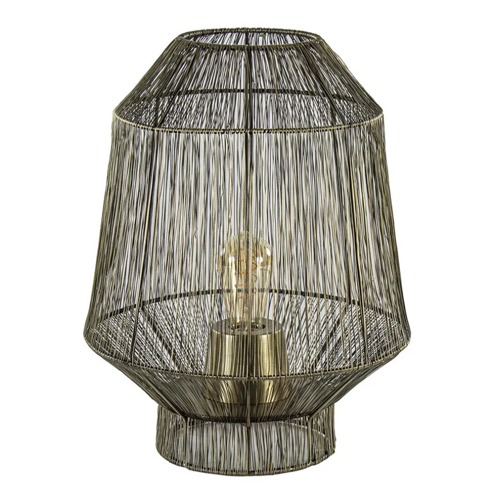 Light & Living tafellamp Vitora antiek brons