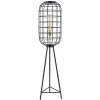 Light & Living vloerlamp Toah zwart met antiek brons