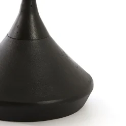 Light and Living bijzettafel Dimphy antiek zwart