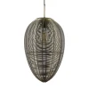 Light and Living hanglamp Yaelle antiek brons met zwart