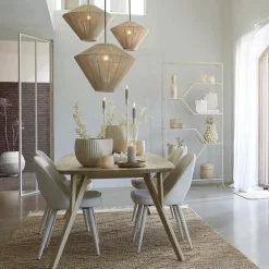 Light and Living hanglamp Felida créme 42 cm