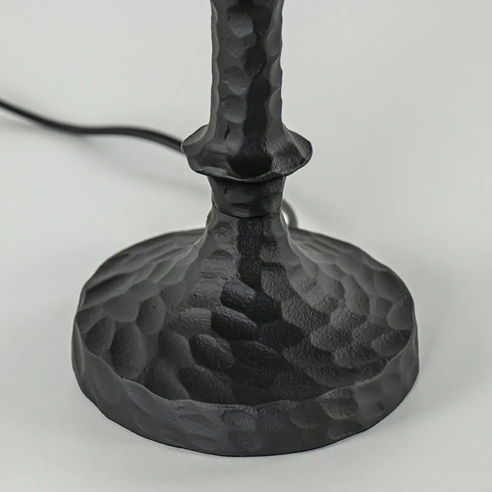 Light and Living lampvoet Sinhalese mat zwart