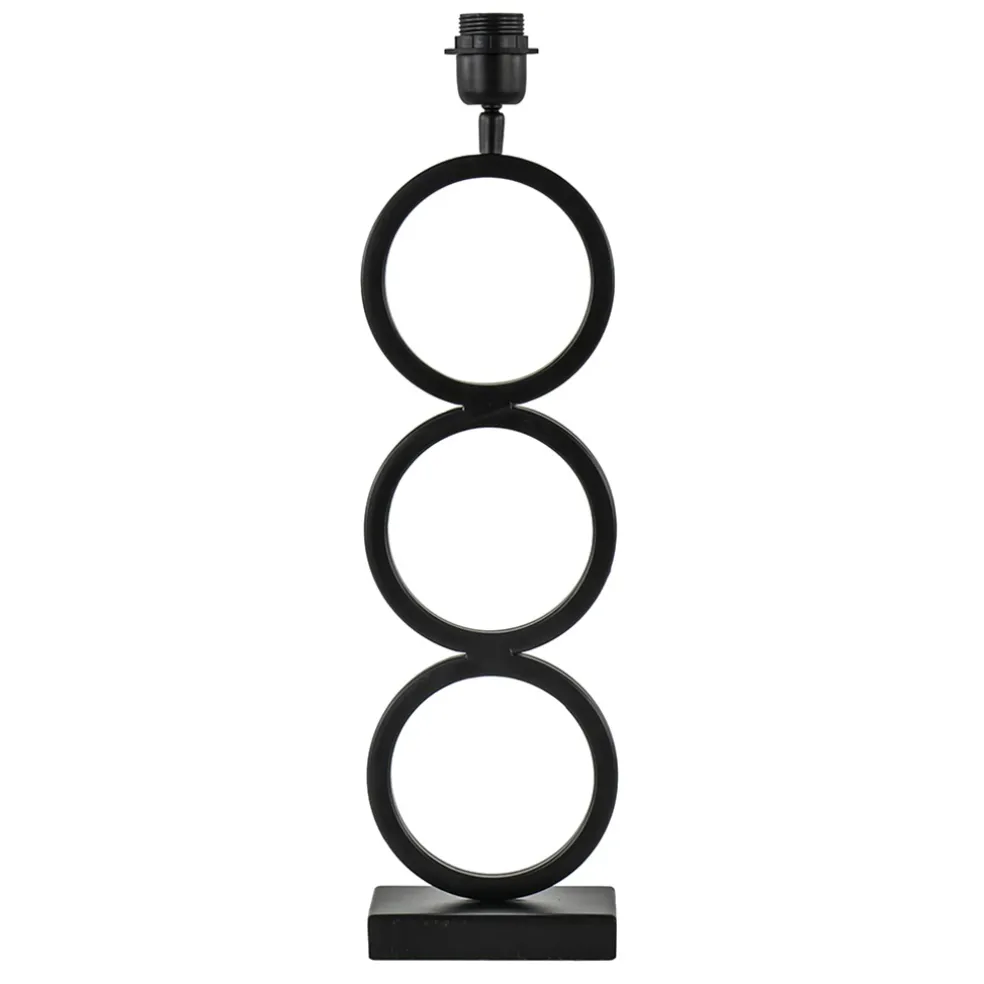 Light and Living Lampvoet Stelios mat zwart