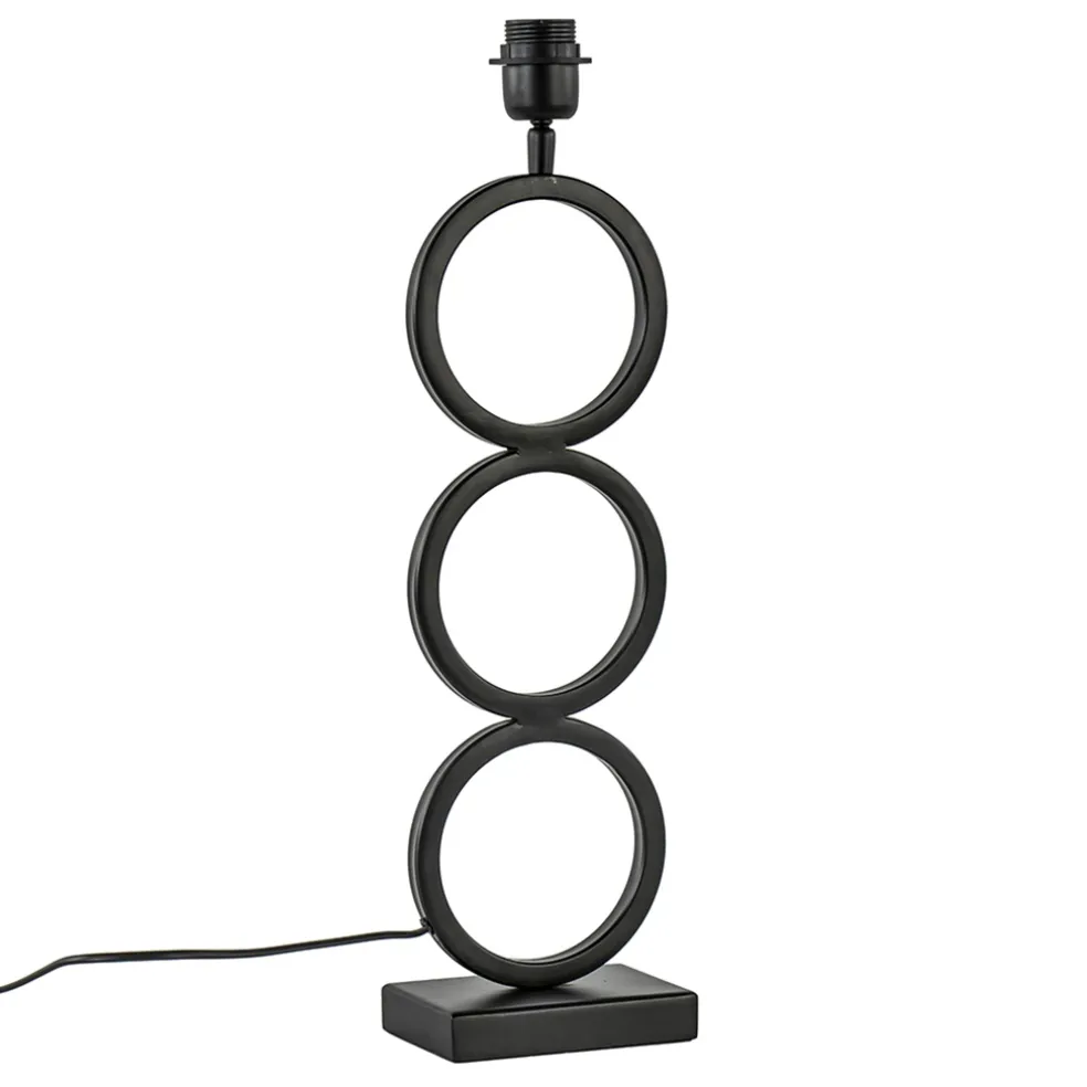 Light and Living Lampvoet Stelios mat zwart