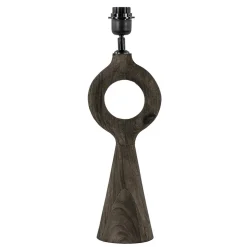 Light and Living lampvoet Sabuli donker bruin hout
