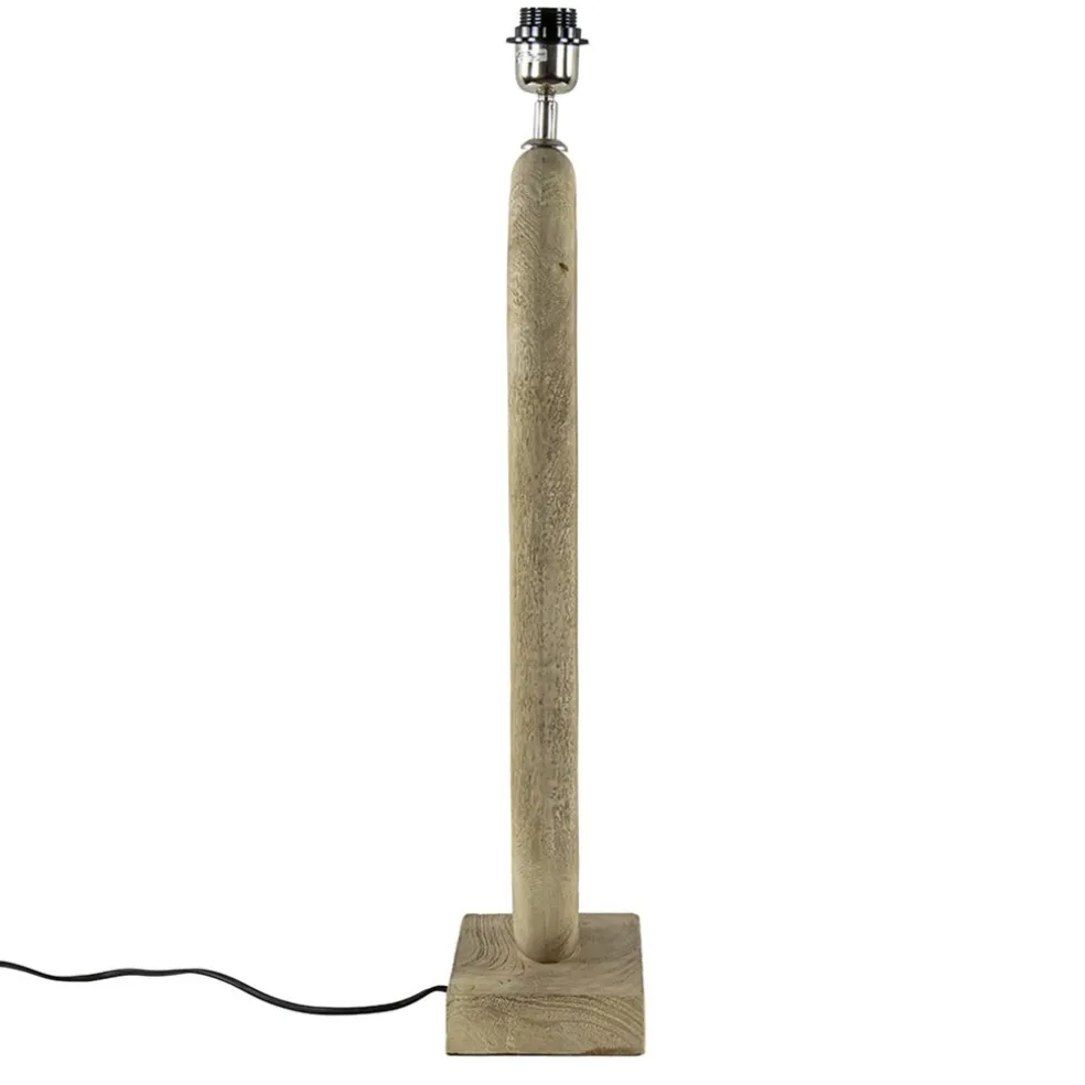 Light and Living lampvoet Paceco hout naturel