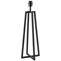 Light and Living tafellamp Miley mat zwart