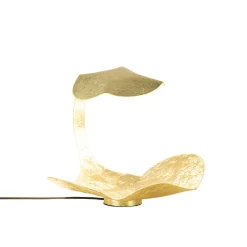 Luxe LED tafellamp goldleaf dimbaar