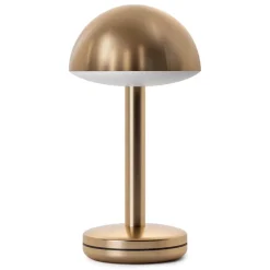 Luxe LED tafellamp oplaadbaar goud dimbaar