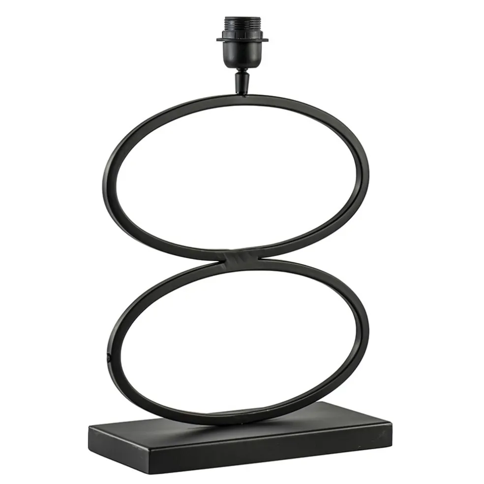 Mat zwarte lampvoet Stelius L&L