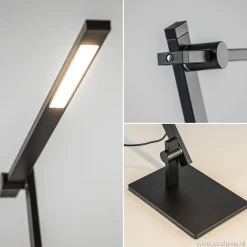 Moderne design tafel/bureaulamp inclusief dimbaar LED