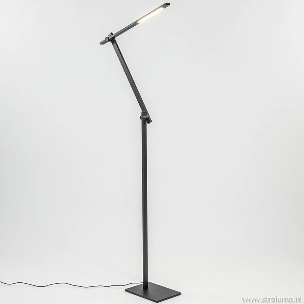 Moderne design vloer/leeslamp met dimbaar LED
