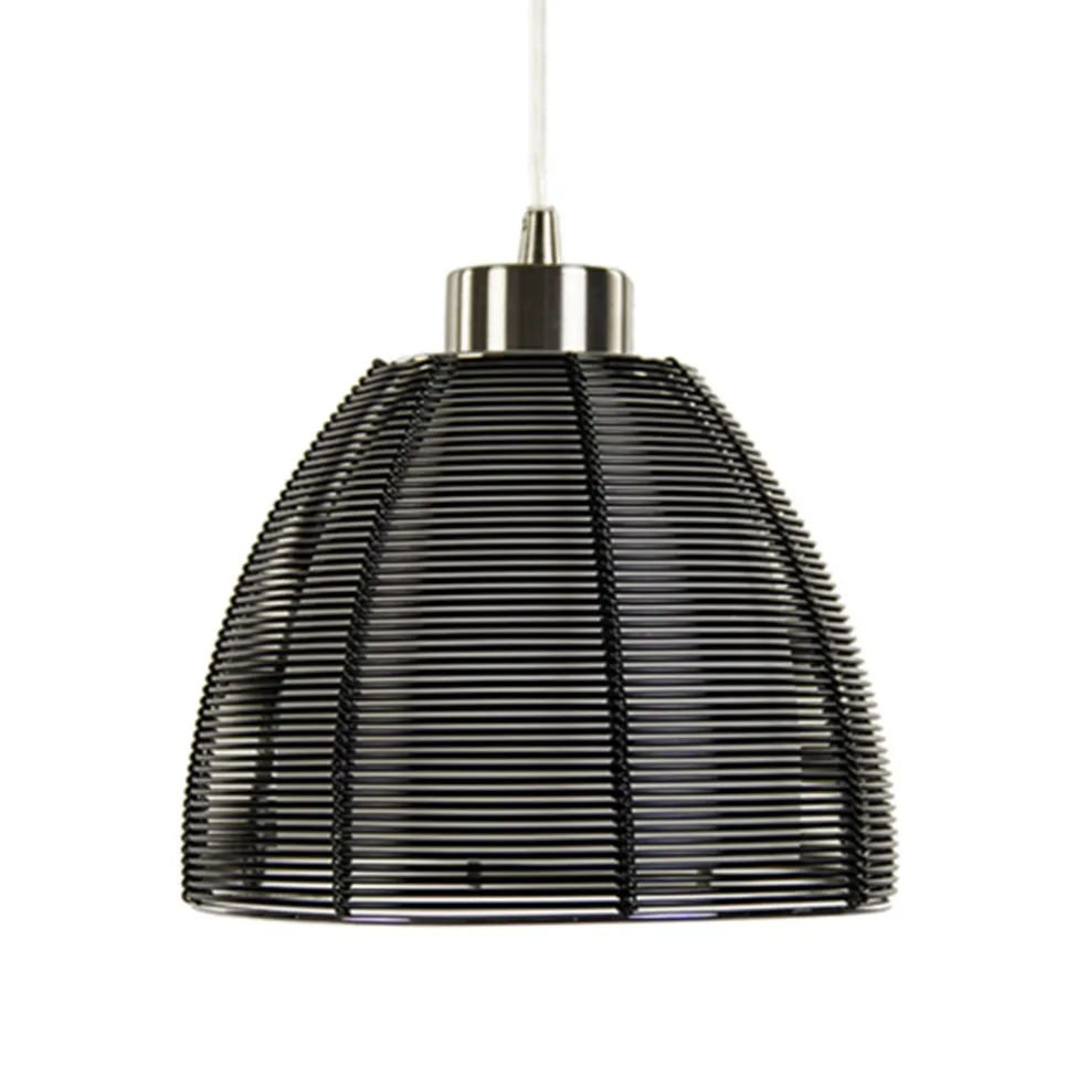Moderne hanglamp zwart klein