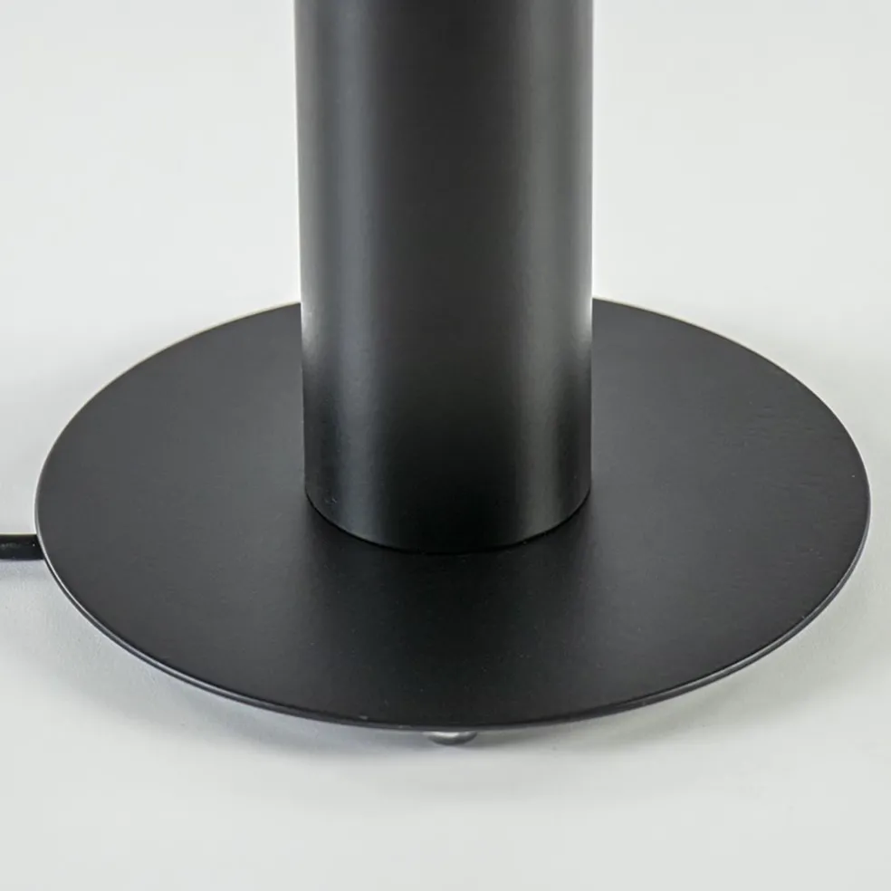 Moderne lampvoet cilinder mat zwart excl kap