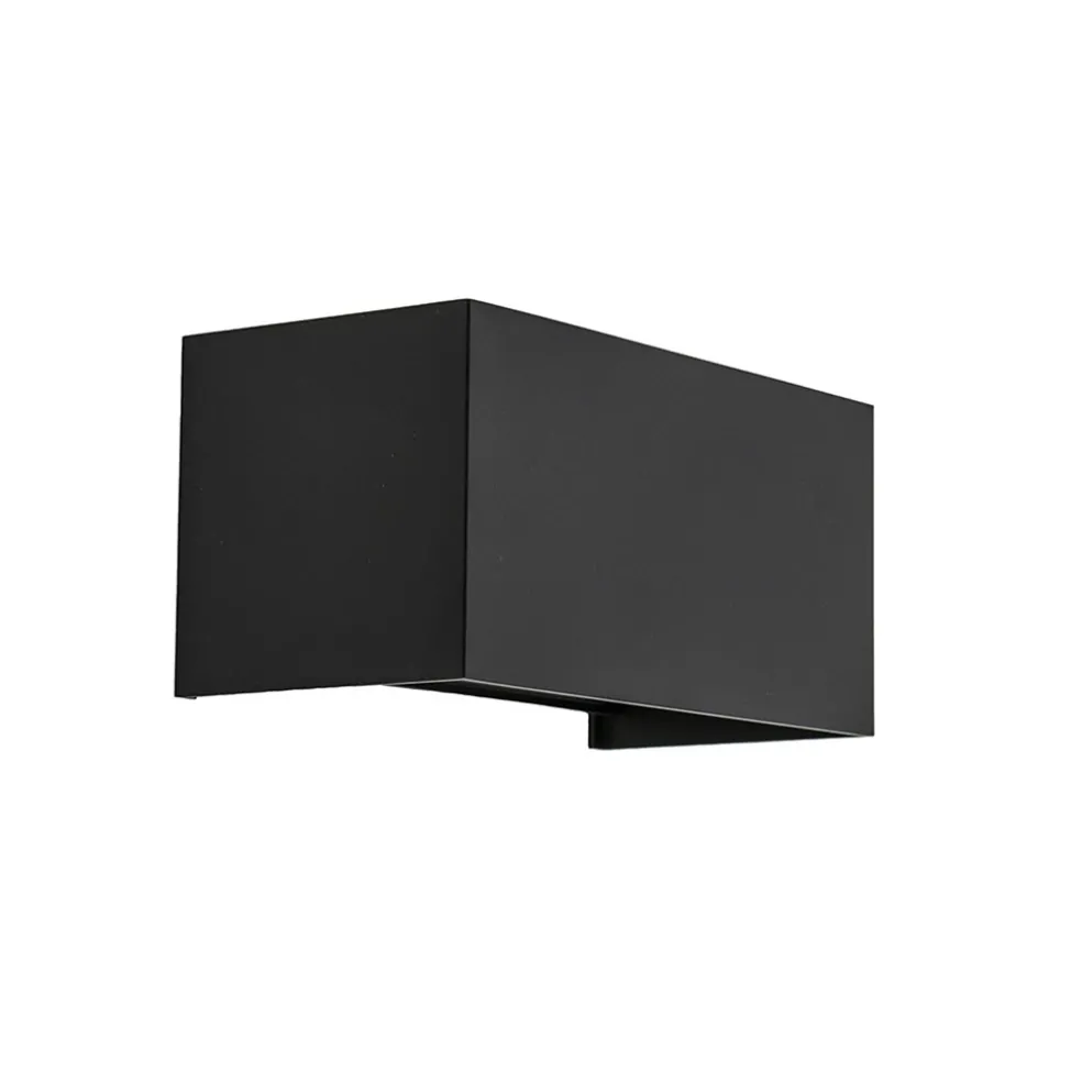 Moderne LED buitenlamp mat zwart verstelbaar IP54