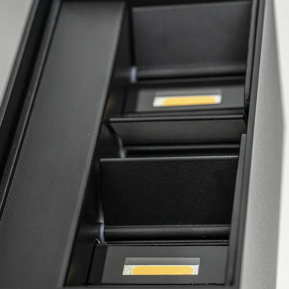 Moderne LED buitenlamp mat zwart verstelbaar IP54