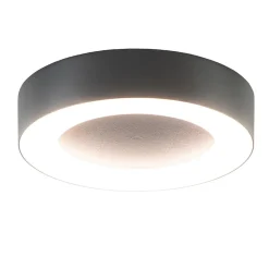 Moderne LED buitenlamp plafond/wand antraciet