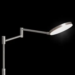 Moderne LED leeslamp vloerlamp aluminium mat