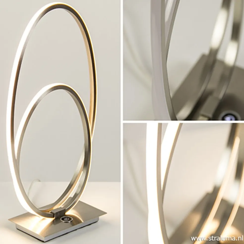 Moderne LED tafellamp met touchdimmer