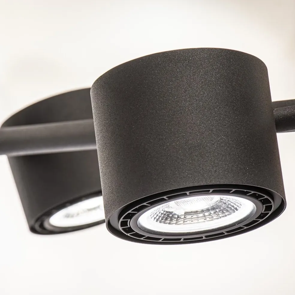 Moderne 4-lichts hanglamp inclusief verstelbare LED spots