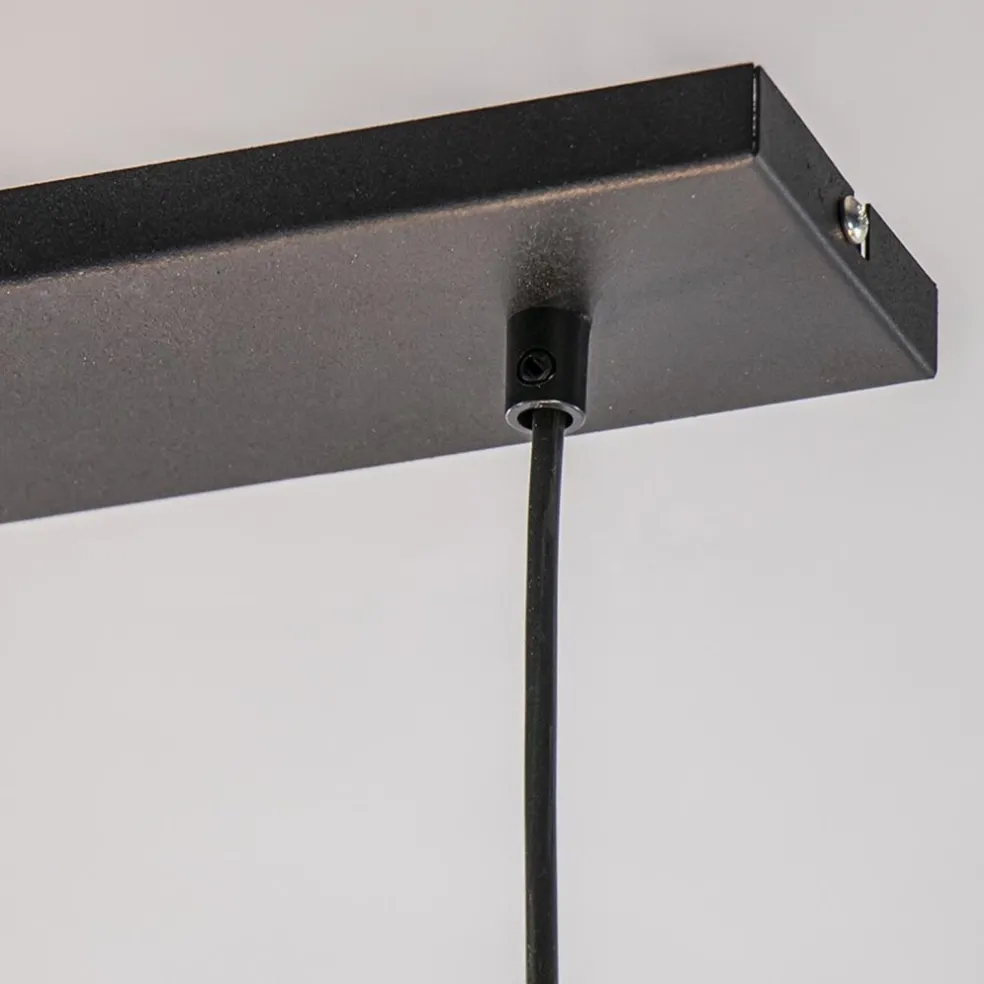 Moderne 4-lichts hanglamp inclusief verstelbare LED spots