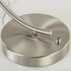 Moderne tafellamp draad staal aluminium