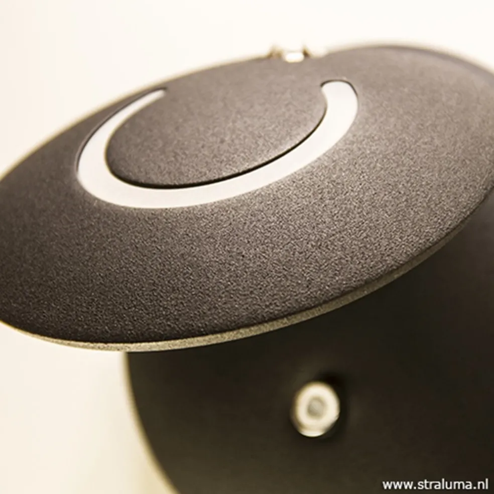 Moderne wandlamp Zenith LED zwart