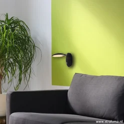 Moderne wandlamp Zenith LED zwart
