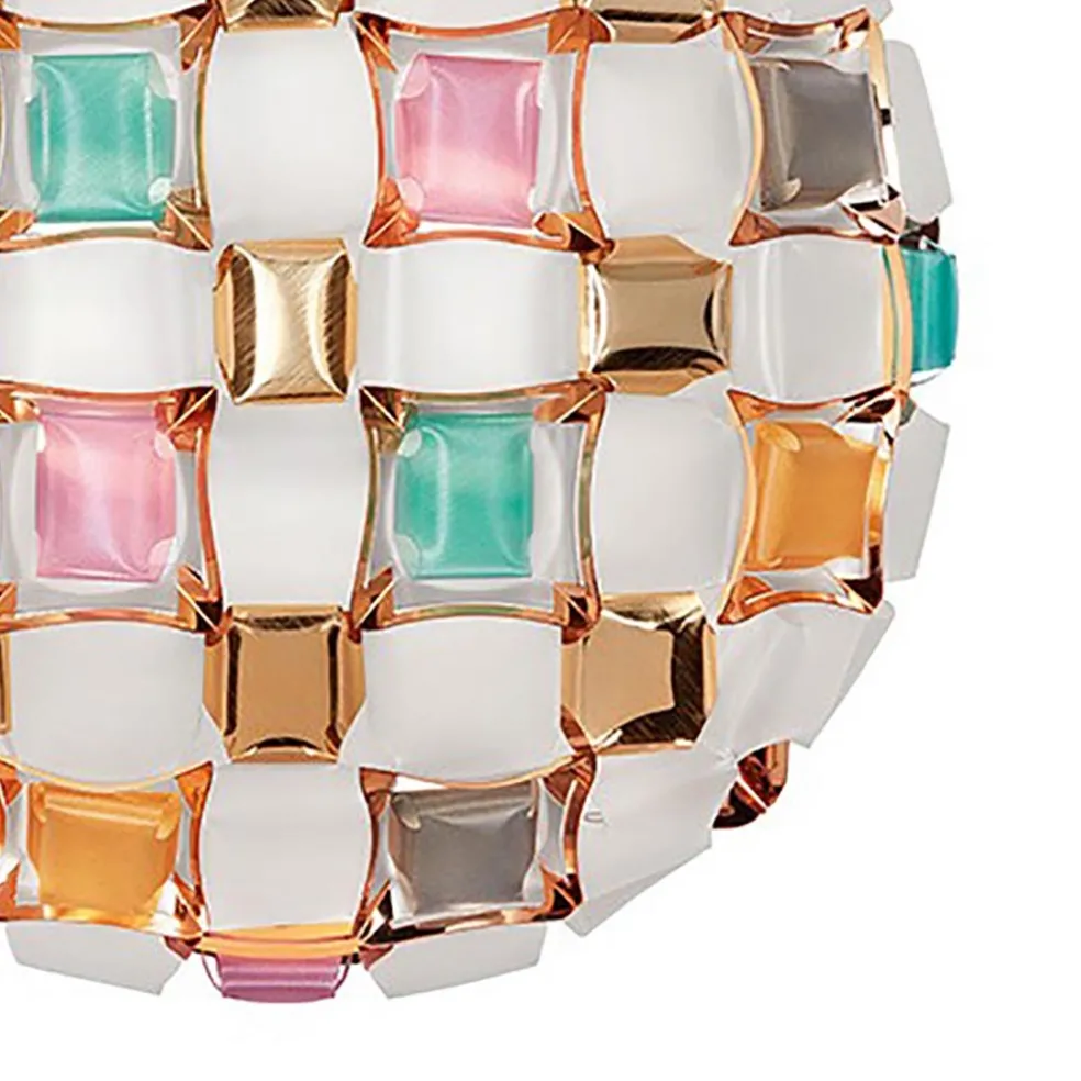 Multicolor design wand/plafondlamp Mida Slamp