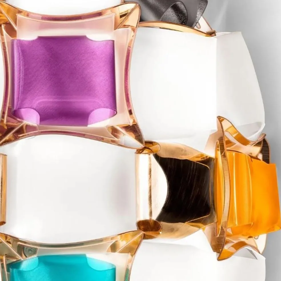 Multicolor design wand/plafondlamp Mida Slamp