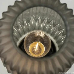 Olijf groene tafellamp Ivot op batterij