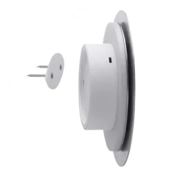 Oplaadbare LED wandlamp op accu aluminium