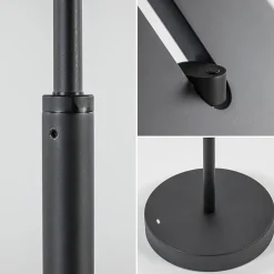 Oplaadbare up+downlighter inclusief dimbaar LED