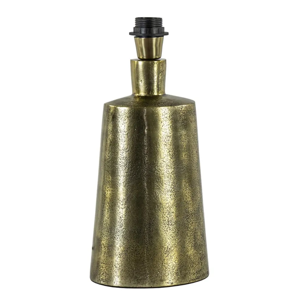 Ovale lampvoet Baloe antiek brons excl. kap