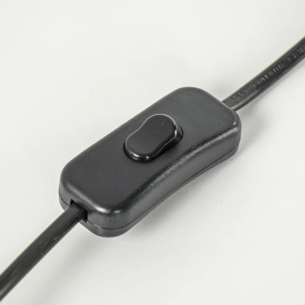 Ovale lampvoet Baloe antiek brons excl. kap