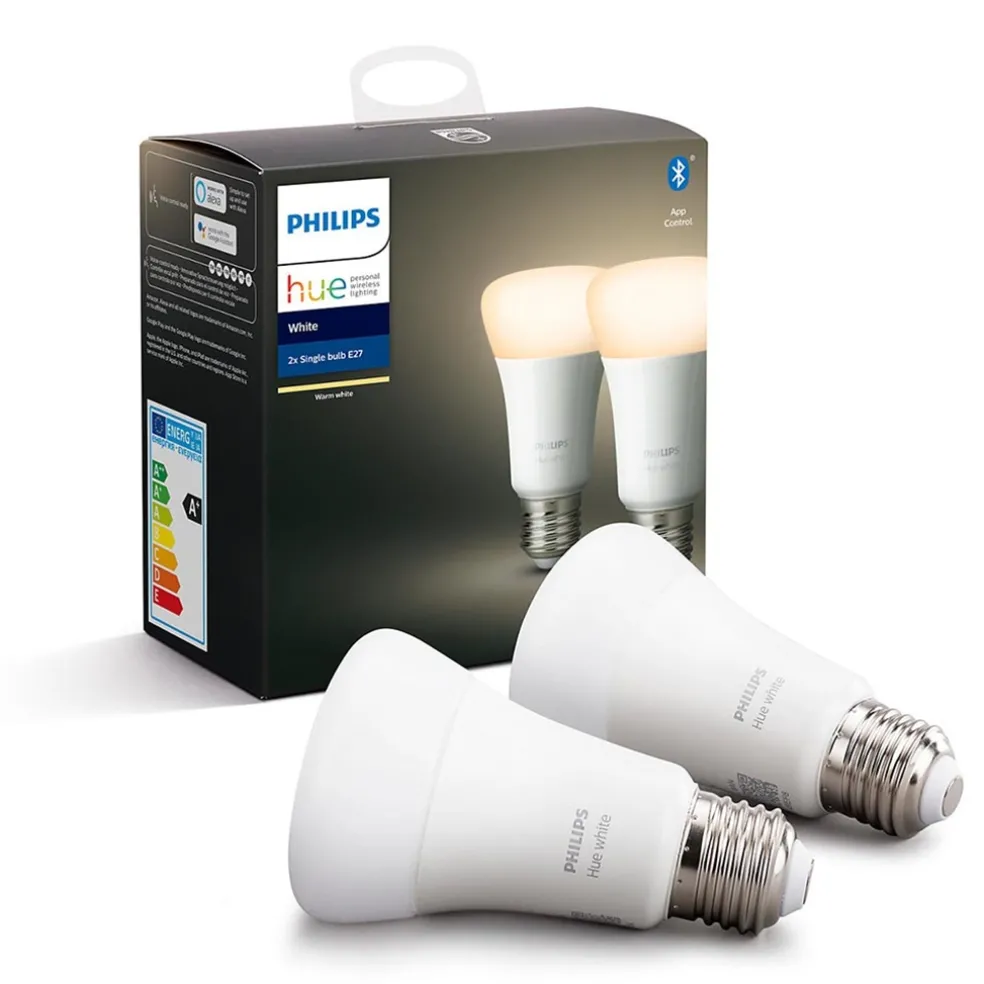 Philips Hue e27 2-pack mat 2700k