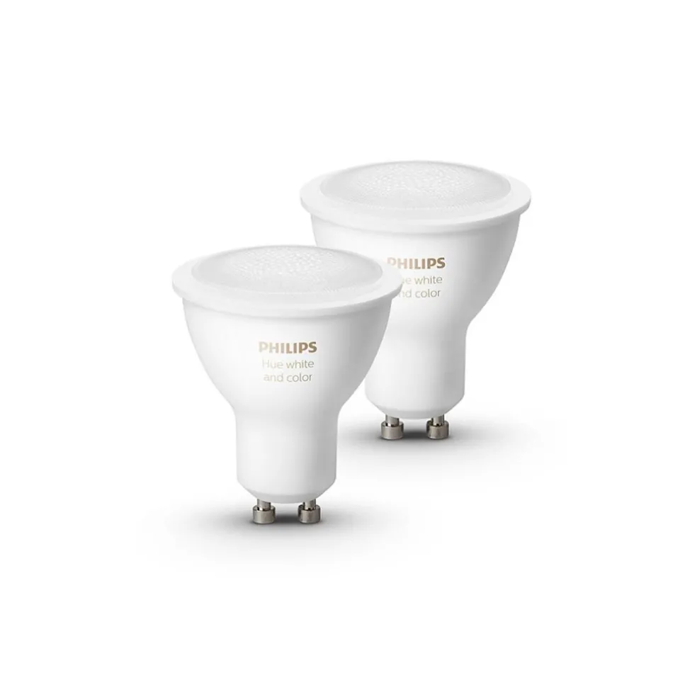 Philips Hue gu10 2-pack colour ambiance