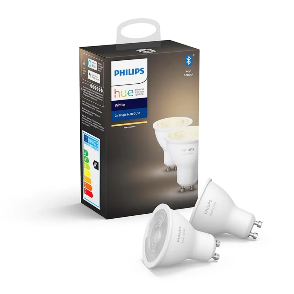 Philips Hue 5.2w gu10 2-pack 2700k BT