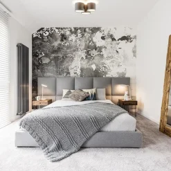 Plafondlamp 3 kappen grijs