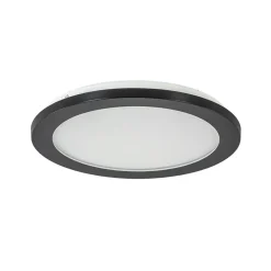 Plafondlamp Anne 26cm zwart 3-switchdim