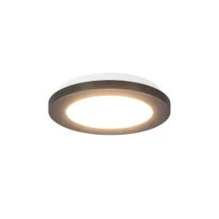 Plafondlamp Anne 17cm zwart 3-switchdim