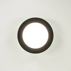 Plafondlamp Anne 17cm zwart 3-switchdim