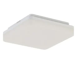 Plafondlamp Basic Square 26cm wit