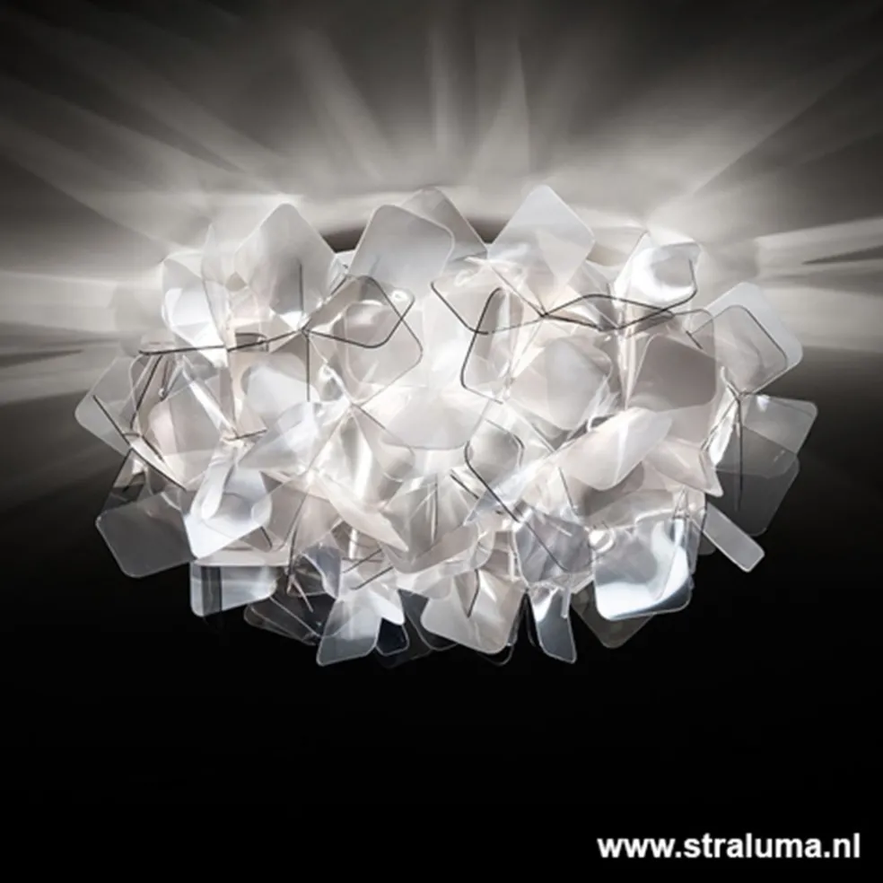 Plafondlamp Clizia 53cm fumé