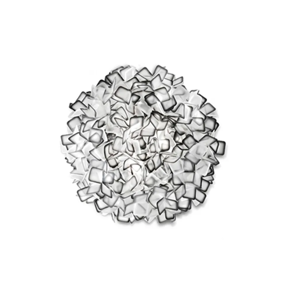 Plafondlamp Clizia 78cm zwart