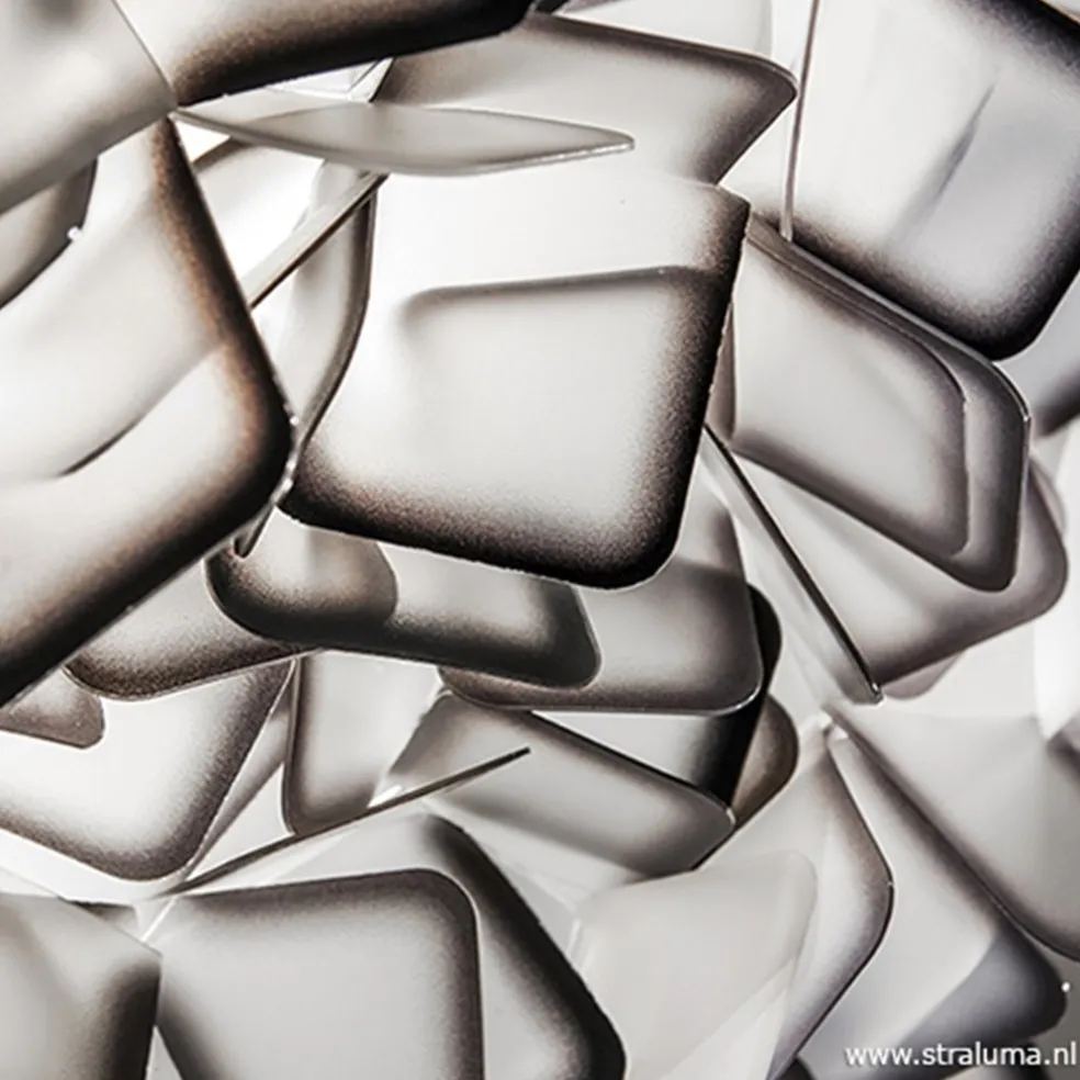 Plafondlamp Clizia 78cm zwart