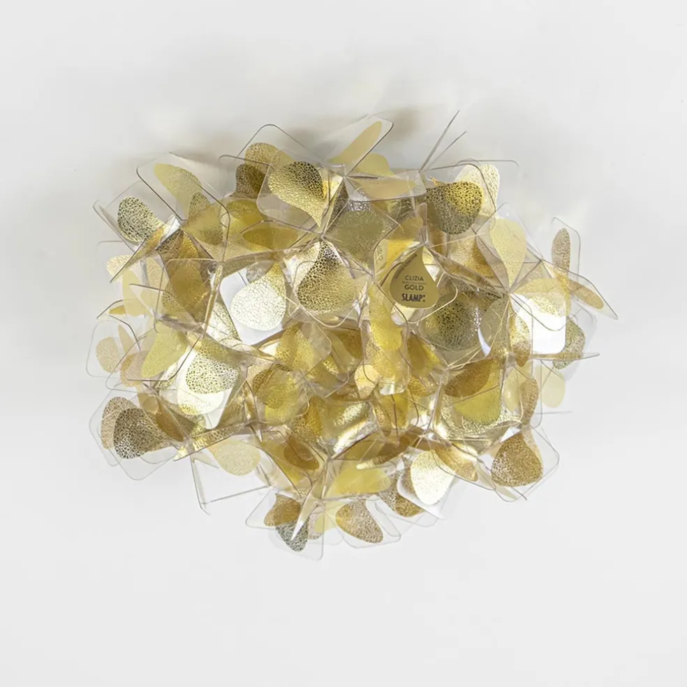 Plafondlamp Clizia Mama Non Mama gold 32cm